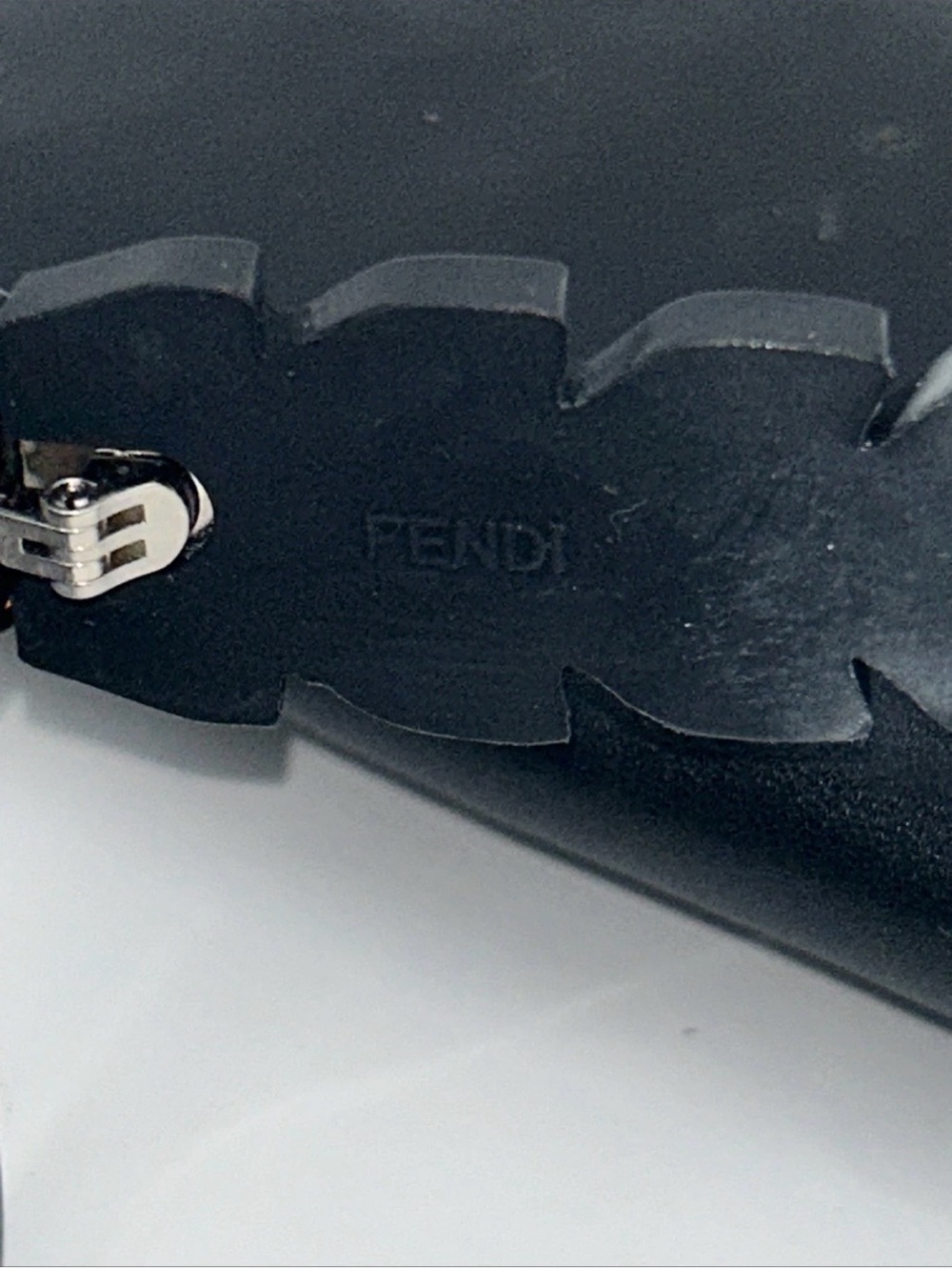 Fendi Special Edition Sunnies FF0139S N6DHD Havana Spotted Crystals Black & Case - Picture 9 of 13